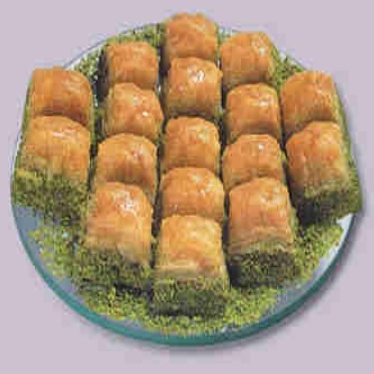 1 Kg Fıstıklı Baklava - Geleneksel Şerbetli Tatlı Muğla pasta