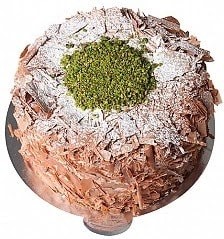 Premium Seri 6-9 Kişilik Çikolatalı Fıstıklı Tat Muğla pasta